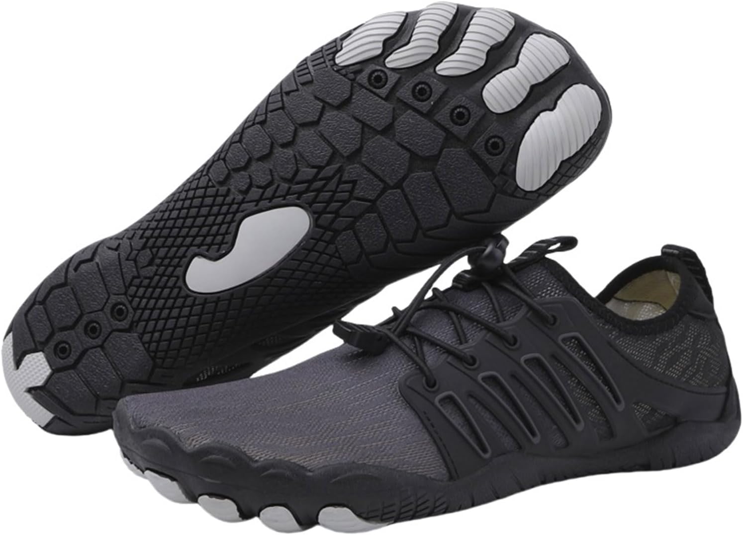 Горные ботинки Barefoot для женщин и мужчин, обувь минималистичная с широкой носовой частью, походные кроссовки, спортивные кроссовки для женщин Generic, черный
Горные ботинки Barefoot для женщин и мужчин, обувь минималистичная с широкой носовой частью, походные кроссовки, спортивные кроссовки для женщин Generic, черный