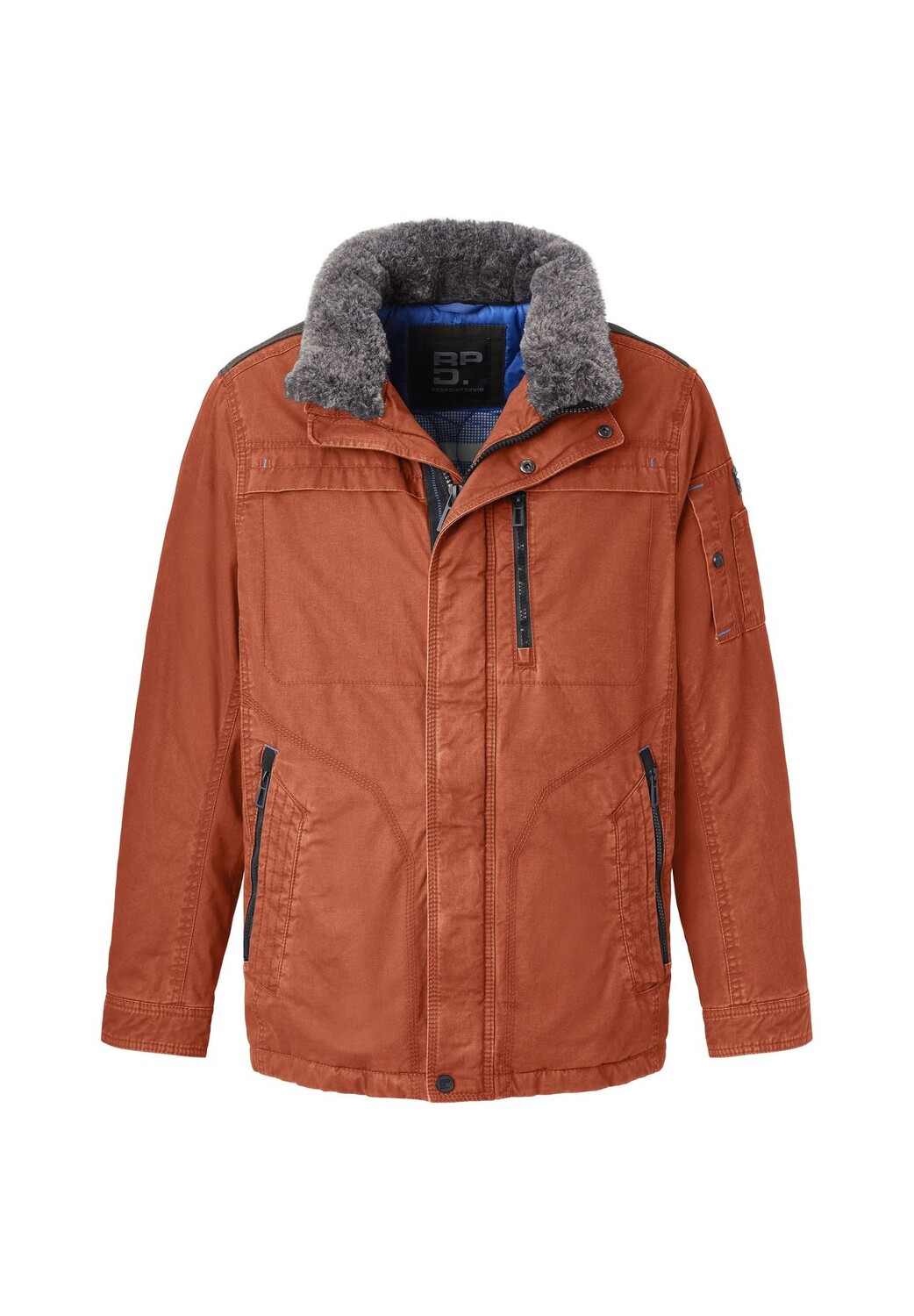 Хлопковая куртка классического кроя KEV redpoint, цвет Rusty Brown
Хлопковая куртка классического кроя KEV redpoint, цвет Rusty Brown