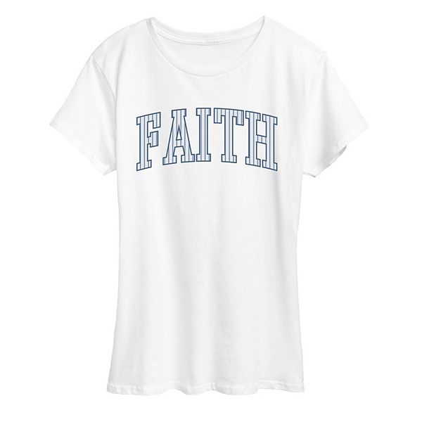 Футболка женская Faith Collegiate Licensed Character, White
Футболка женская Faith Collegiate Licensed Character, White