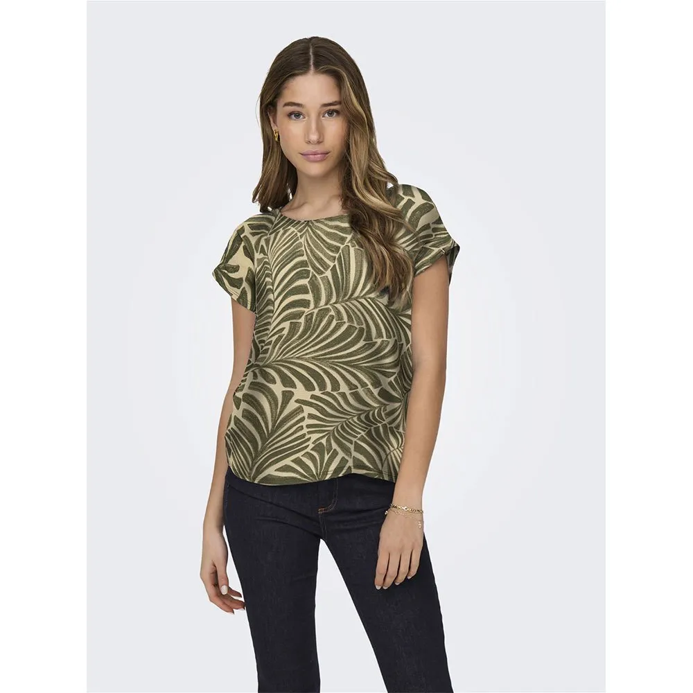 Футболка Only Vigga, зеленый 
Футболка Only Vigga, зеленый