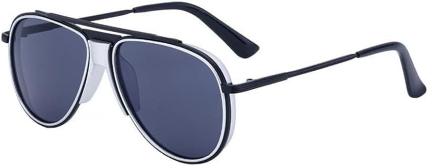 Овальные солнцезащитные очки в стиле стимпанк для мужчин, модные солнцезащитные очки в стиле панк, роскошные солнцезащитные очки в металлической оправе с защитой от УФ-излучения UV400 TYUVIVO, C1blackgray
Овальные солнцезащитные очки в стиле стимпанк для мужчин, модные солнцезащитные очки в стиле панк, роскошные солнцезащитные очки в металлической оправе с защитой от УФ-излучения UV400 TYUVIVO, C1blackgray