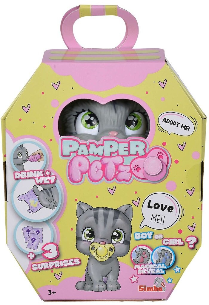 Пампер Петц, котенок из банды подгузников Pamper Petz
Пампер Петц, котенок из банды подгузников Pamper Petz