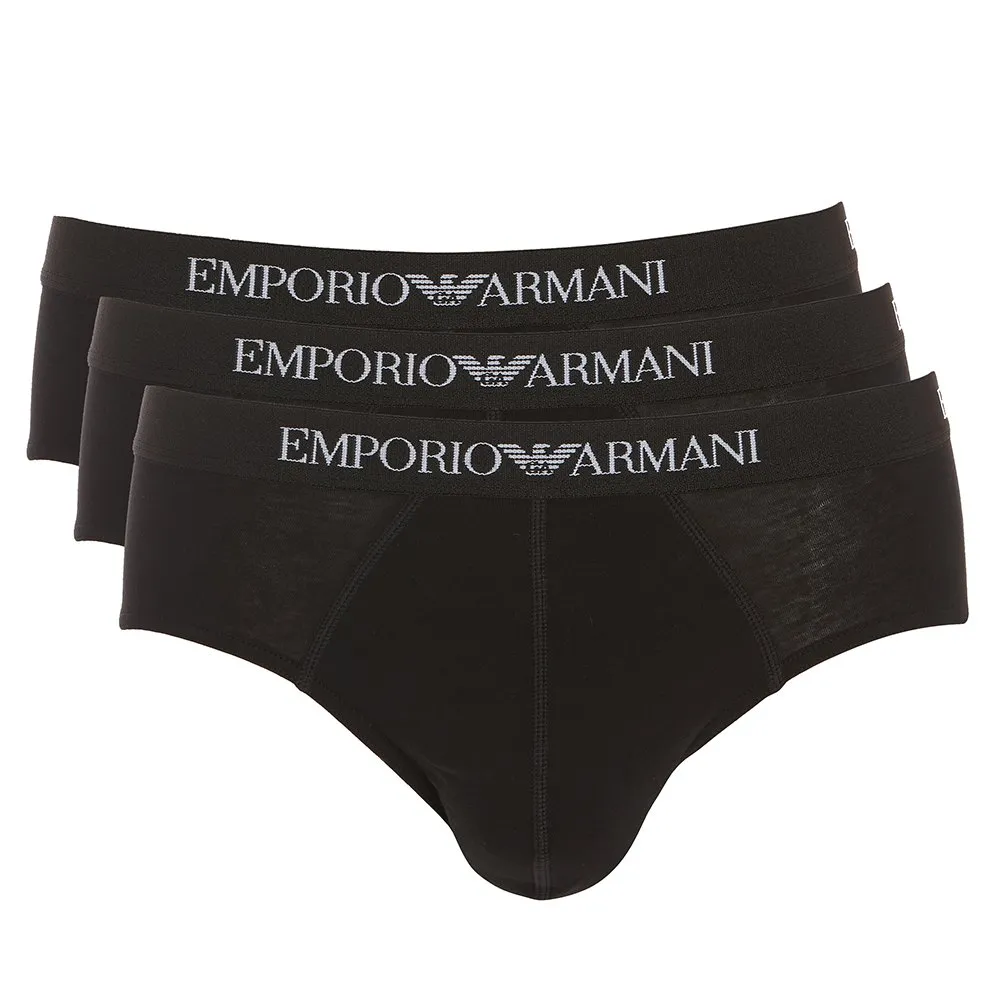 Трусы Emporio Armani 110824 3 units, черный
Трусы Emporio Armani 110824 3 units, черный