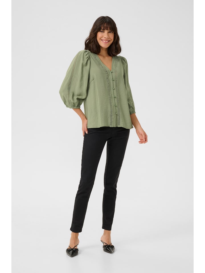 Блузка зеленого цвета Kaffe
Блузка зеленого цвета Kaffe