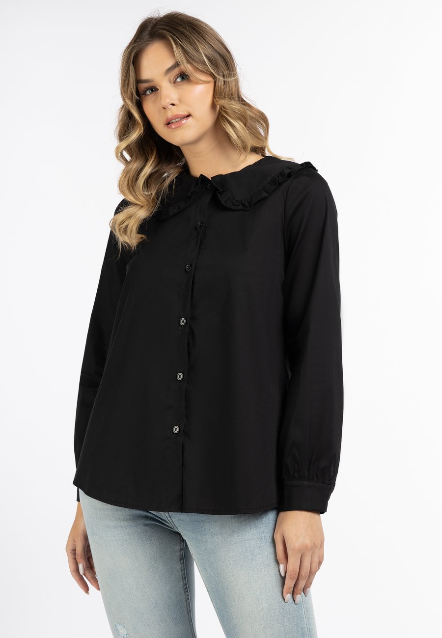 Блуза DreiMaster Button-down blouse, Schwarz/Black
Блуза DreiMaster Button-down blouse, Schwarz/Black