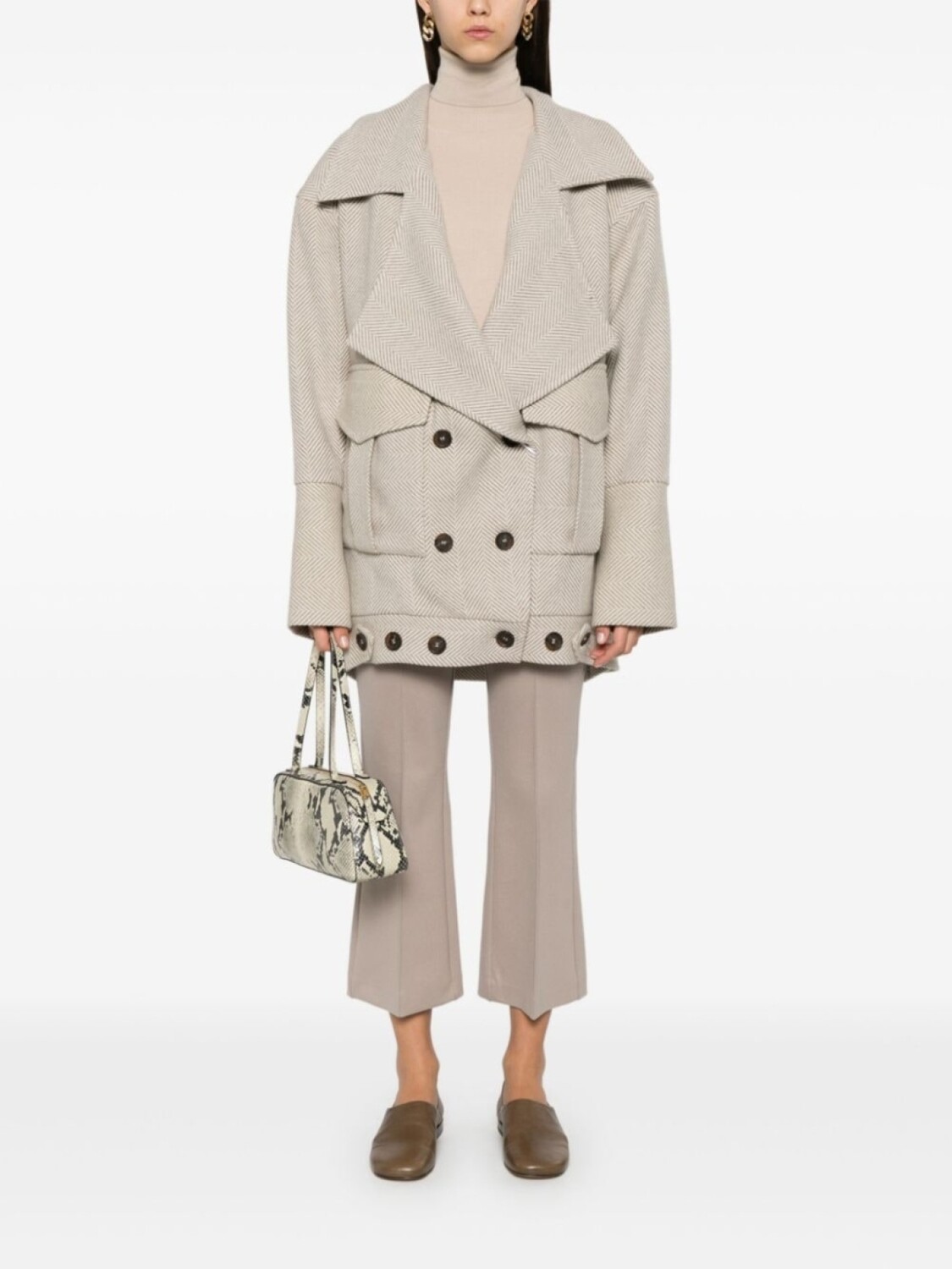 Расклешенные брюки Blanca Vita, серый
Расклешенные брюки Blanca Vita, серый