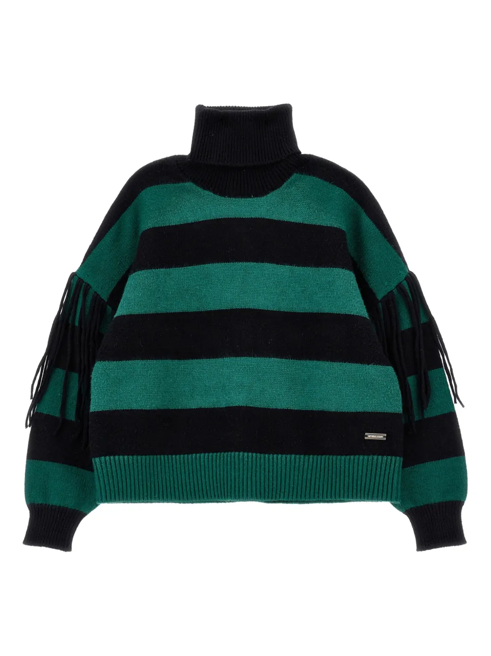 Джемпер в полоску Monnalisa, черный
Джемпер в полоску Monnalisa, черный