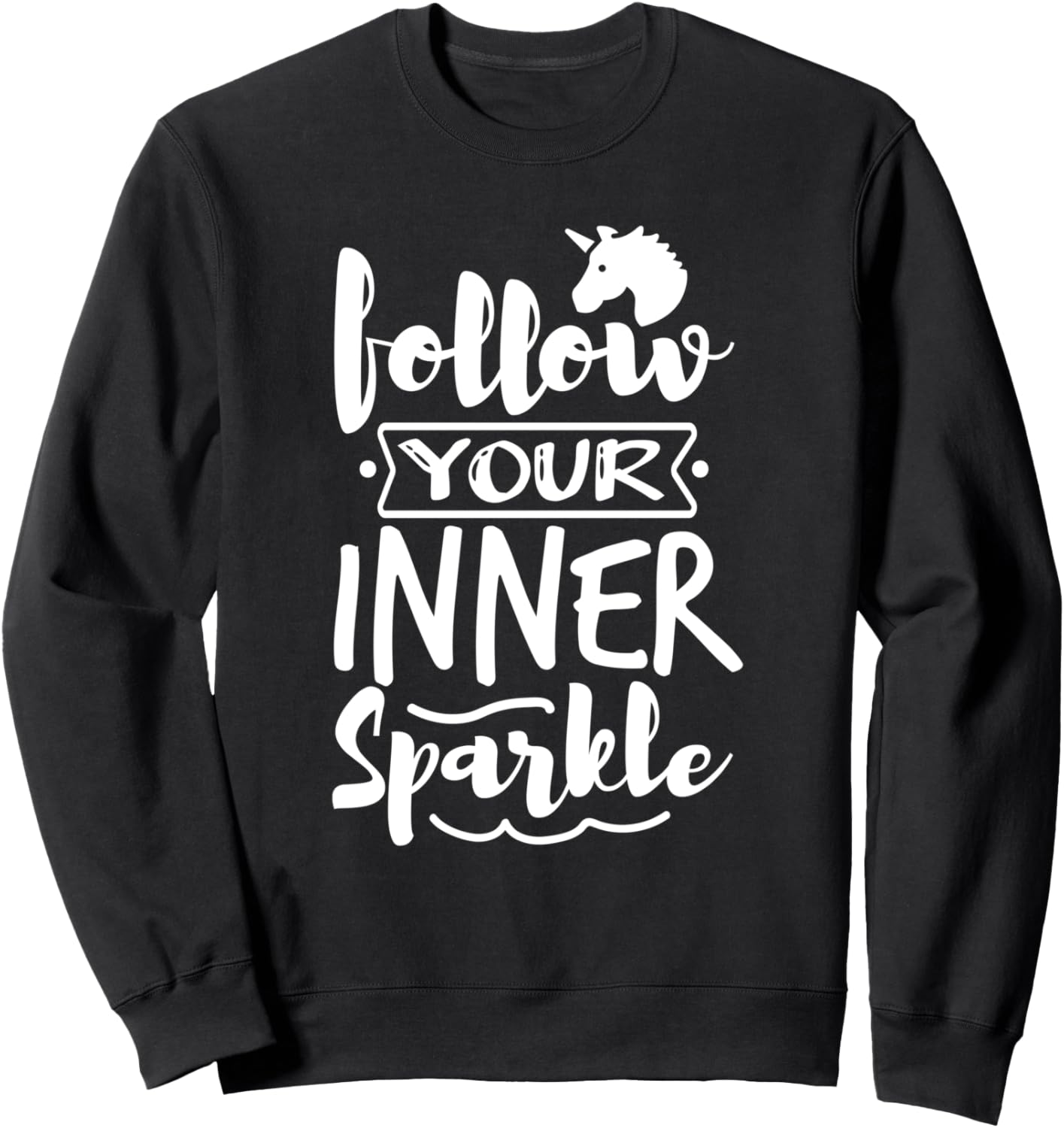 Забавная толстовка для любителей единорогов Follow Your Inner Sparkle Unicorn, черный
Забавная толстовка для любителей единорогов Follow Your Inner Sparkle Unicorn, черный