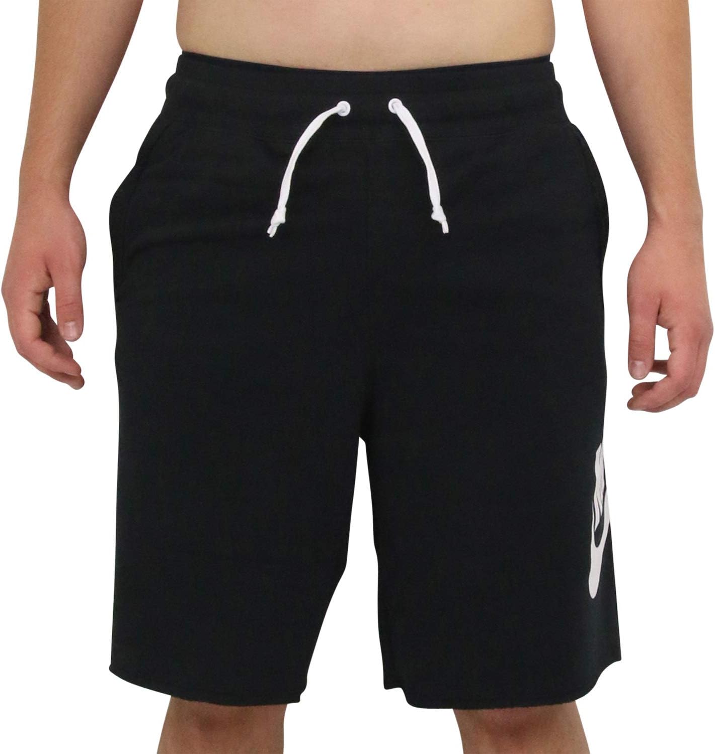 Nike Mens Sportswear HE Short FT Alumni, Black/White
Nike Mens Sportswear HE Short FT Alumni, Black/White