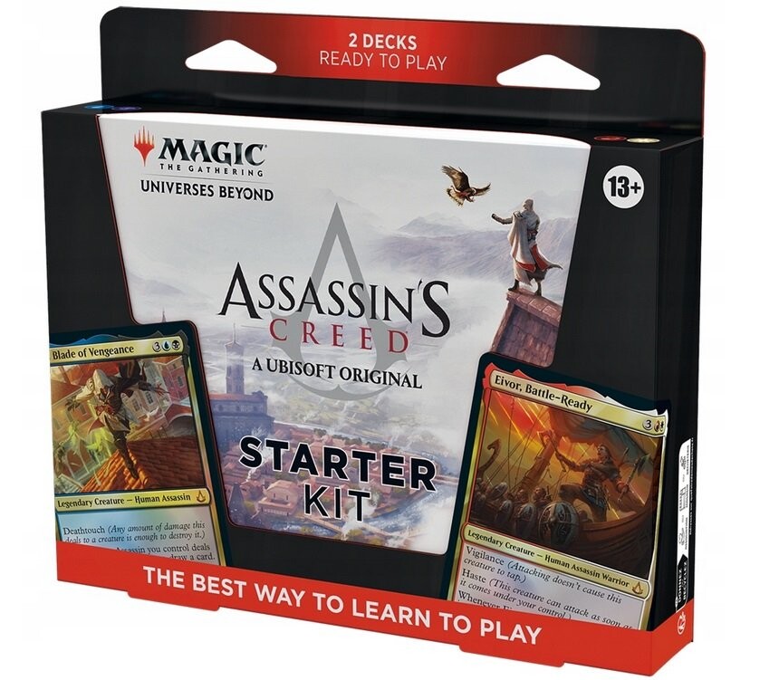 Карточки MAGIC THE GATHERING Стартовый набор Assassin's Creed 2 MtG 2024 КОЛОДЫ Magic: the Gathering
Карточки MAGIC THE GATHERING Стартовый набор Assassin's Creed 2 MtG 2024 КОЛОДЫ Magic: the Gathering