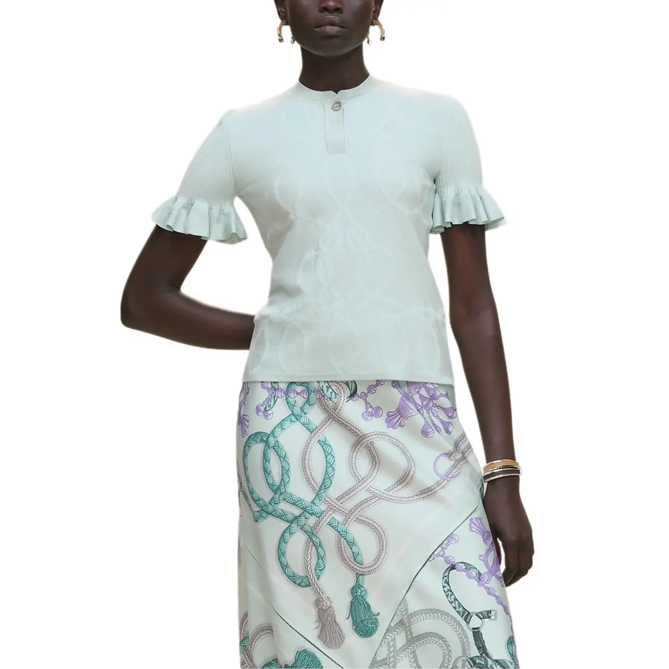 HERMES Свитер женский белый
HERMES Свитер женский белый