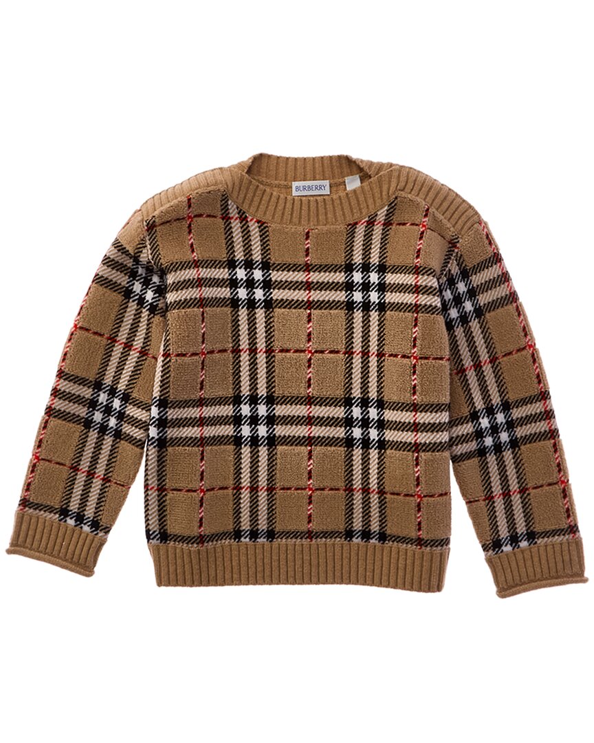 Шерстяной свитер Burberry Burberry, коричневый
Шерстяной свитер Burberry Burberry, коричневый