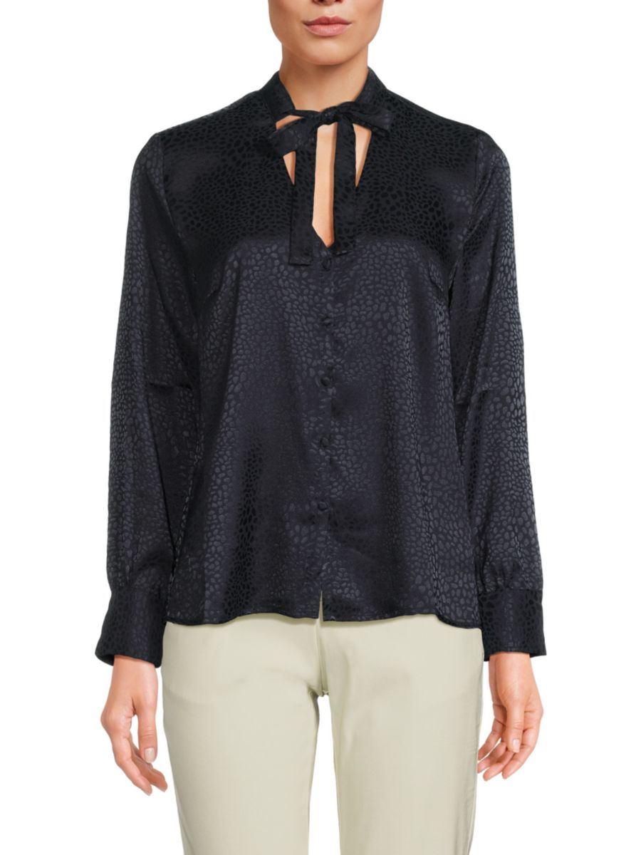 Рубашка с завязкой на шее Ecru, цвет Deep Navy
Рубашка с завязкой на шее Ecru, цвет Deep Navy