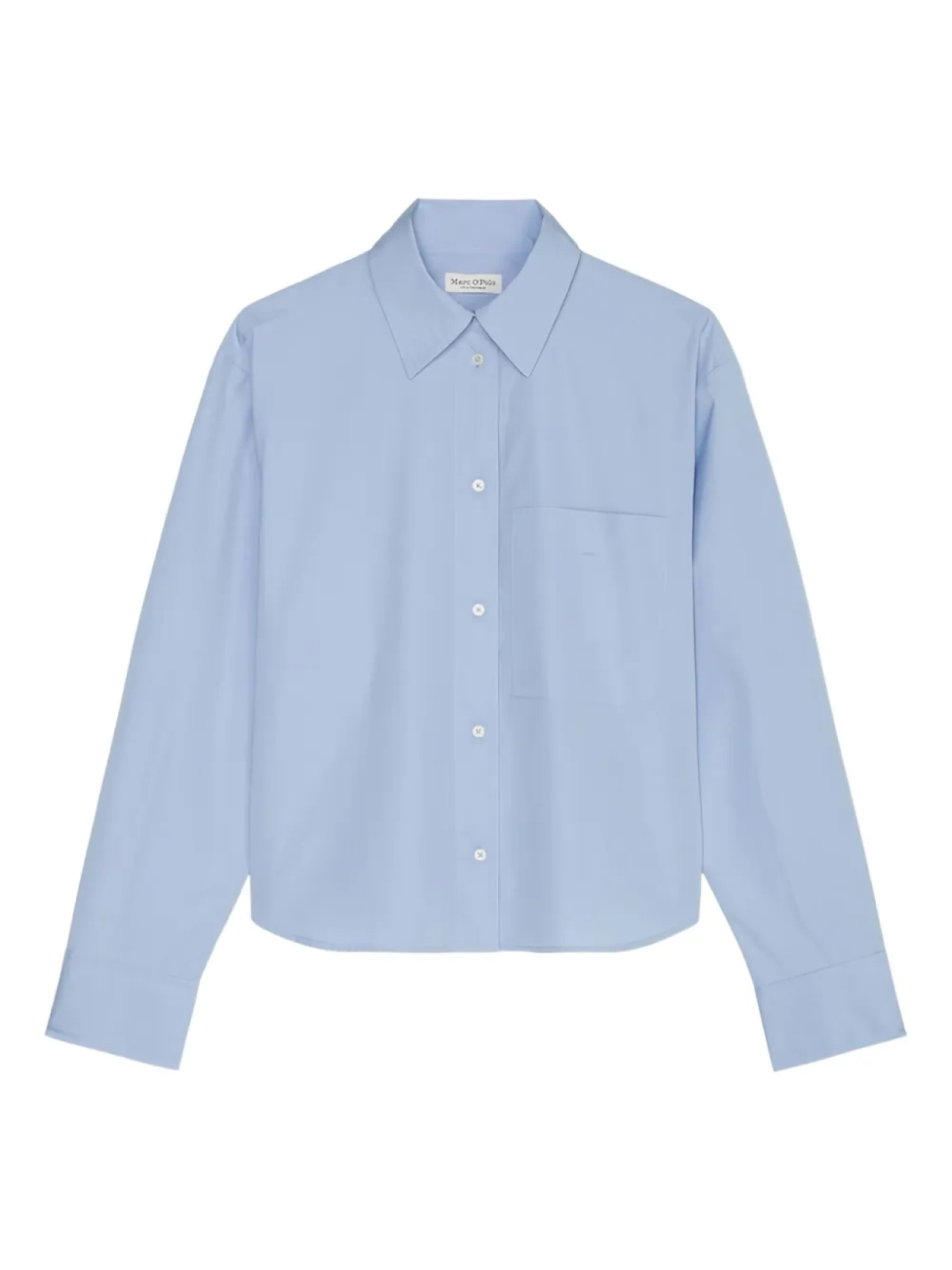 Marc O'Polo рубашка на пуговицах, синий 
Marc O'Polo рубашка на пуговицах, синий
