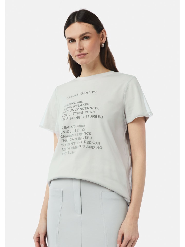 Футболка comma CI, серый 
Футболка comma CI, серый