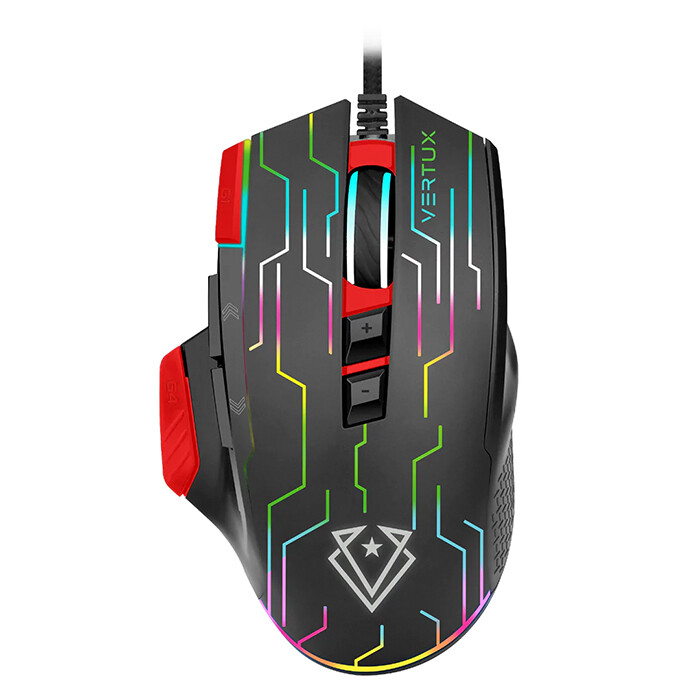 Проводная игровая мышь Vertux Kryptonite, красный
Проводная игровая мышь Vertux Kryptonite, красный