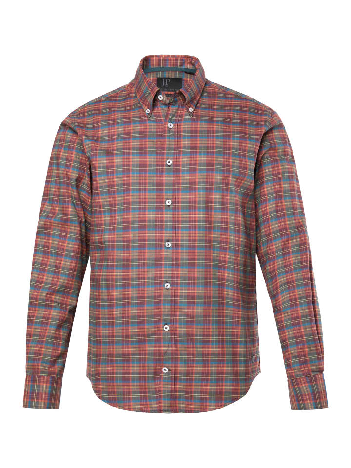 Рубашка оливково-серого цвета JP1880
Рубашка оливково-серого цвета JP1880