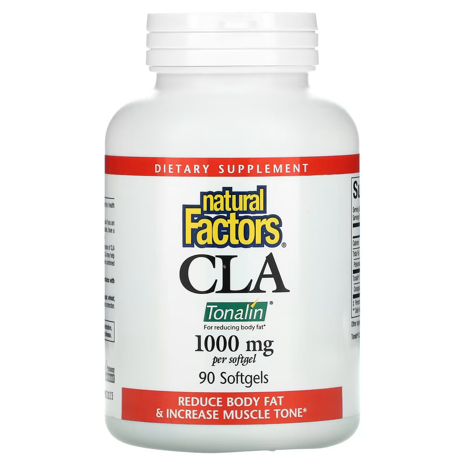 Natural Factors, CLA Tonalin, 1000 мг, 90 мягких таблеток
Natural Factors, CLA Tonalin, 1000 мг, 90 мягких таблеток