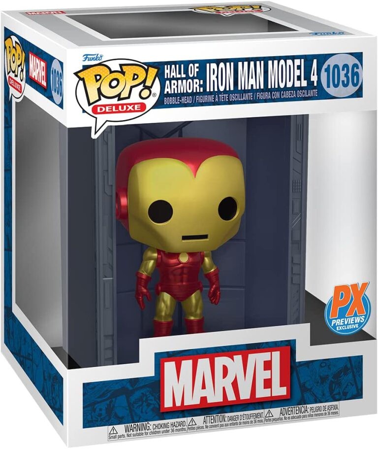 Фигурка Pop! Marvel: Iron Man Hall of Armor Model 4 Deluxe Vinyl Figure
Фигурка Pop! Marvel: Iron Man Hall of Armor Model 4 Deluxe Vinyl Figure
