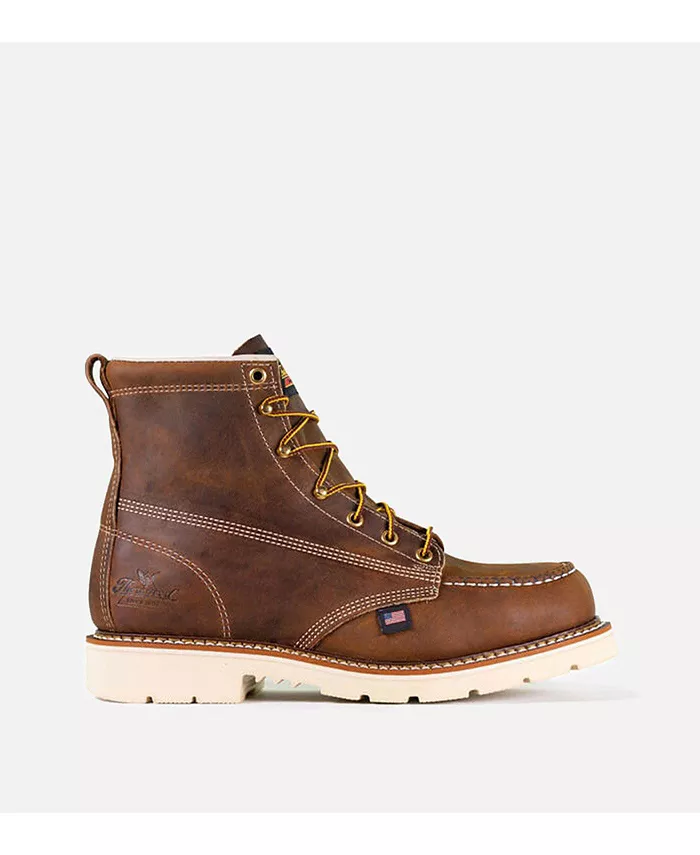 Мужские рабочие ботинки American Heritage 6" со стальным носком Thorogood, коричневый
Мужские рабочие ботинки American Heritage 6" со стальным носком Thorogood, коричневый