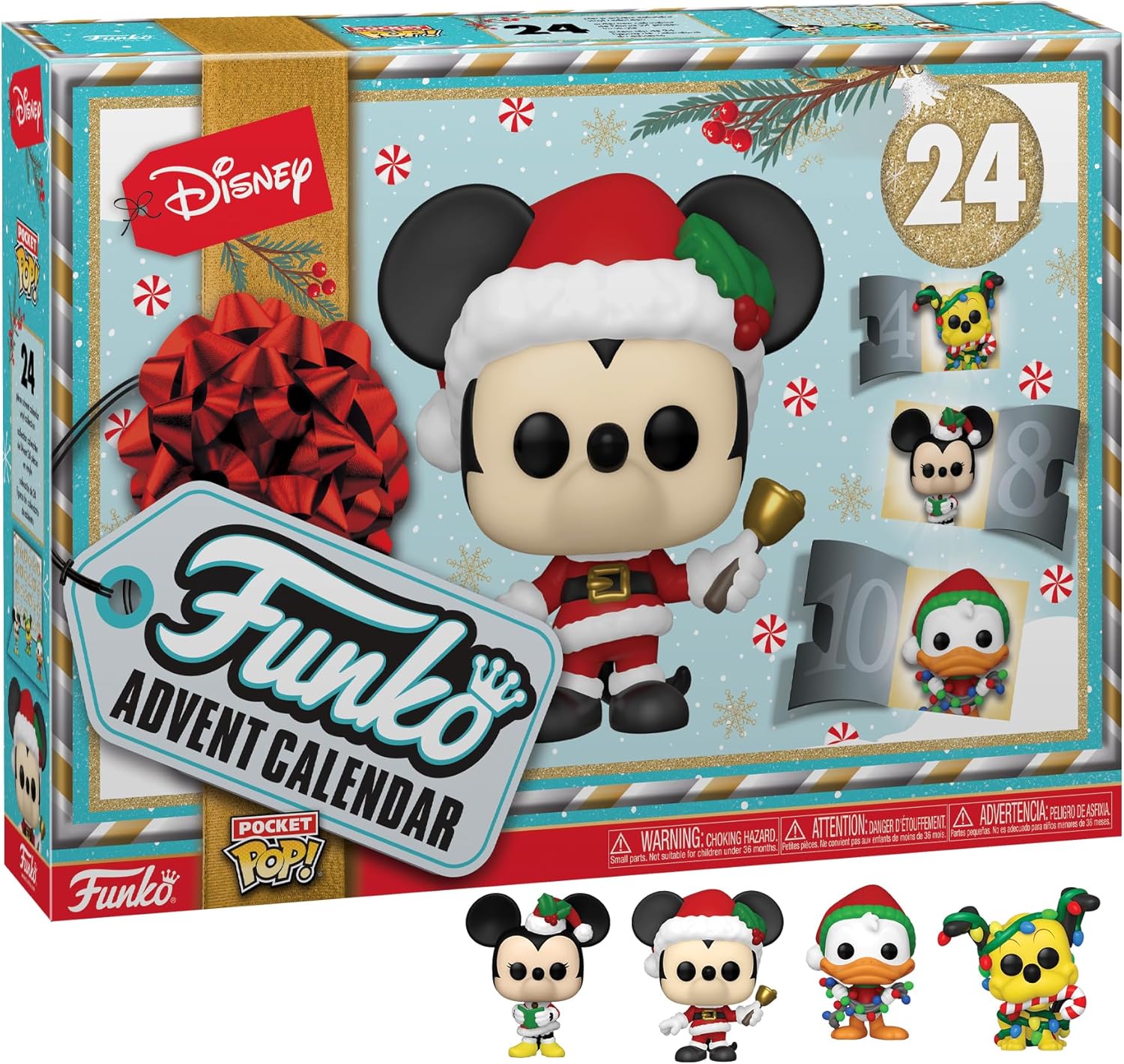 Адвент-календарь Funko Pocket Pop! Disney 24-Day Holiday
Адвент-календарь Funko Pocket Pop! Disney 24-Day Holiday