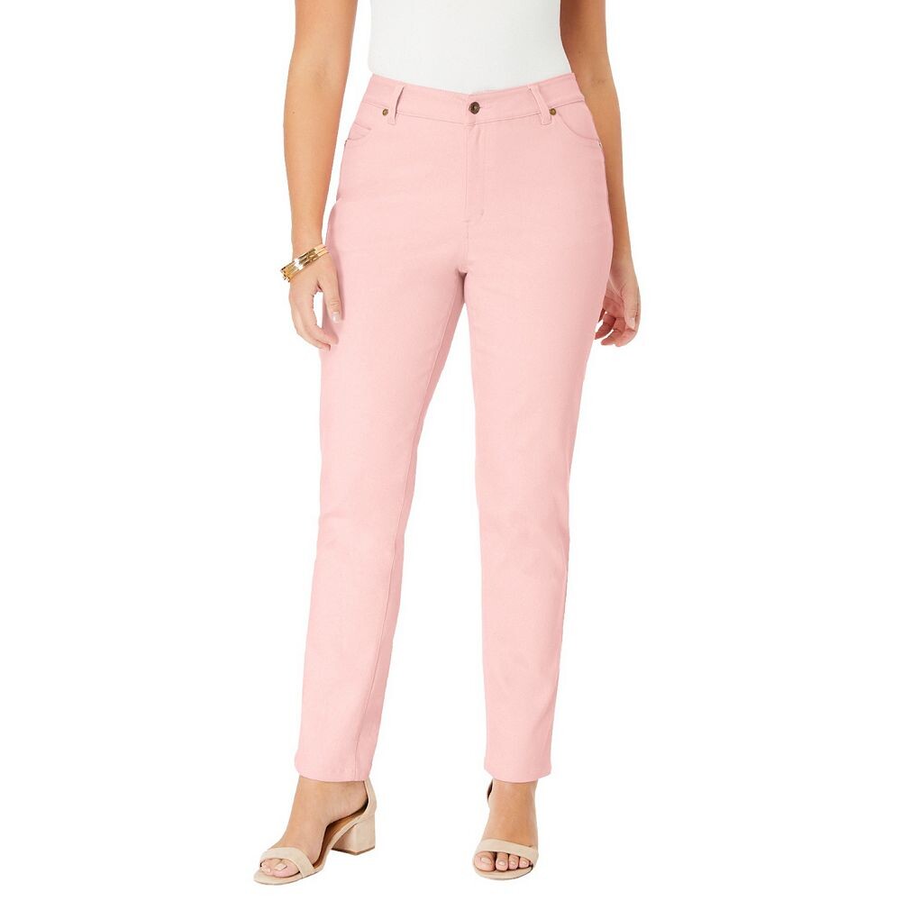 Женские джинсы Roaman's Plus Size Petite Invisible Stretch Iconic прямого кроя, цвет Soft Blush
Женские джинсы Roaman's Plus Size Petite Invisible Stretch Iconic прямого кроя, цвет Soft Blush