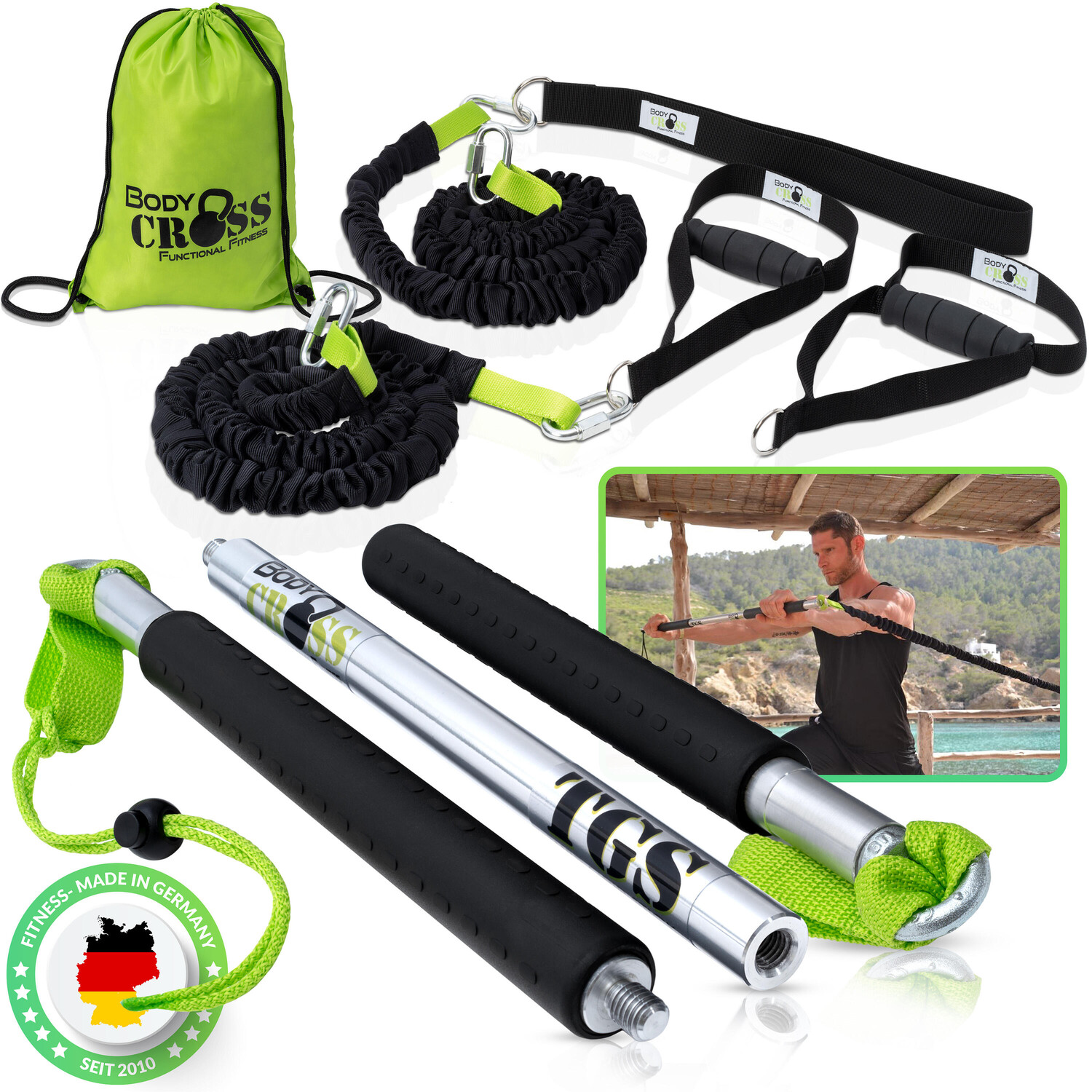 Рукоятка BodyCROSS Tube Grip | Рип-тренинг | Эксперт BODY CROSS DE, черный
Рукоятка BodyCROSS Tube Grip | Рип-тренинг | Эксперт BODY CROSS DE, черный