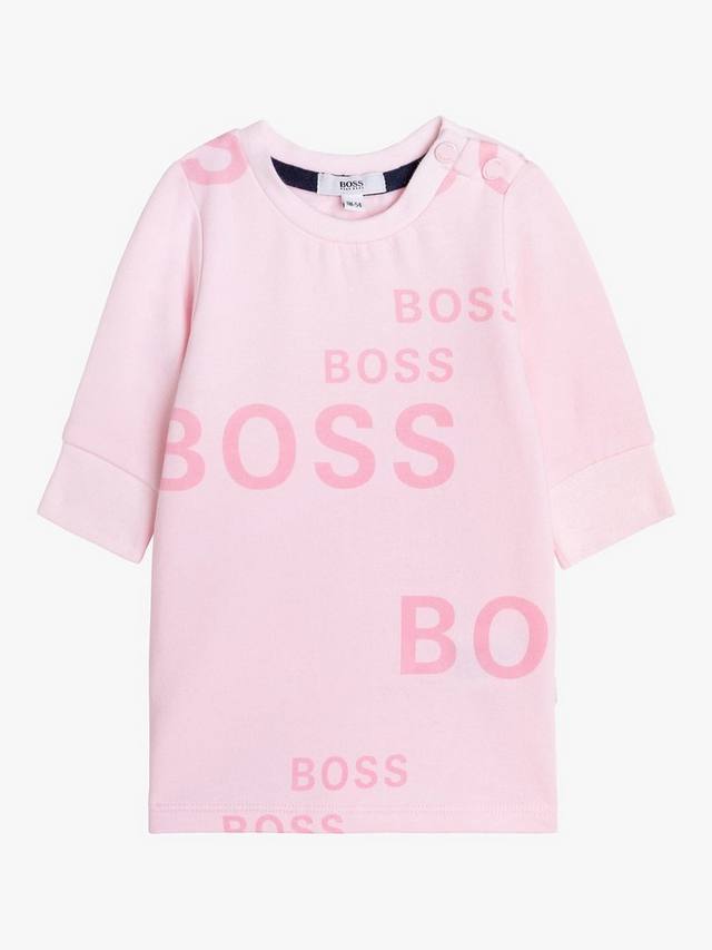 Детское платье BOSS с простым логотипом HUGO BOSS, Pale Pink
Детское платье BOSS с простым логотипом HUGO BOSS, Pale Pink