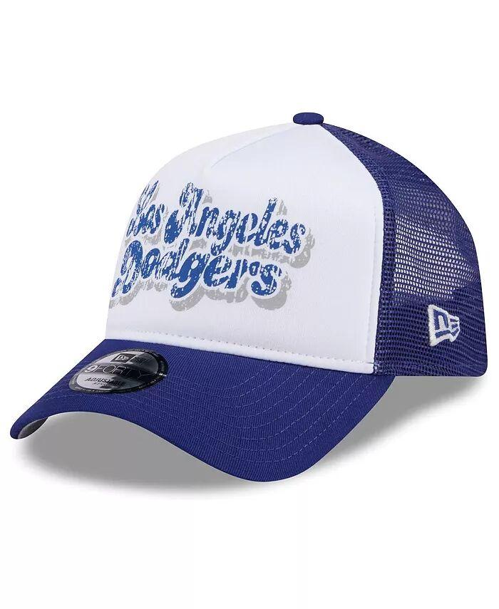 Женская белая/королевская бейсболка Los Angeles Dodgers Throwback Team Foam Front A-Frame Trucker 9Forty Adjustable New Era
Женская белая/королевская бейсболка Los Angeles Dodgers Throwback Team Foam Front A-Frame Trucker 9Forty Adjustable New Era