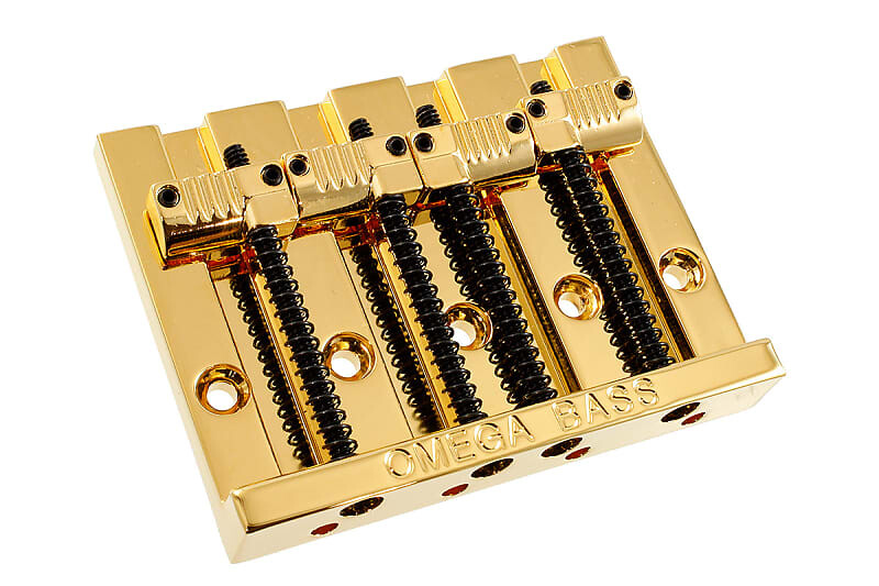 Бас-бридж Omega Badass Style с 4 струнами, желобчатые седла, 2-1/4 дюйма — ЗОЛОТО Allparts BB-3351-002
Бас-бридж Omega Badass Style с 4 струнами, желобчатые седла, 2-1/4 дюйма — ЗОЛОТО Allparts BB-3351-002
