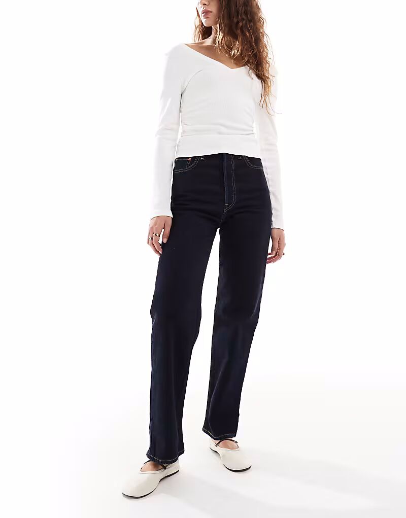 Джинсы Ribbage Straight Full Long в цвете индиго Levi'S
Джинсы Ribbage Straight Full Long в цвете индиго Levi'S