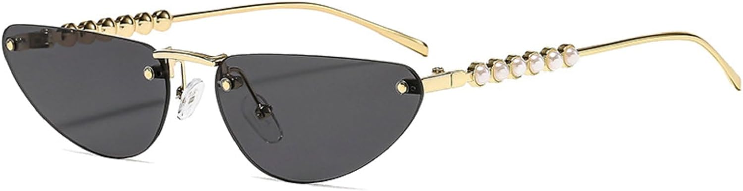 Модные солнцезащитные очки в винтажном стиле для женщин и мужчин, без оправы, ретро, роскошные дизайнерские очки с защитой от УФ-излучения UV400 для путешествий, S077 Melrose, Black
Модные солнцезащитные очки в винтажном стиле для женщин и мужчин, без оправы, ретро, роскошные дизайнерские очки с защитой от УФ-излучения UV400 для путешествий, S077 Melrose, Black