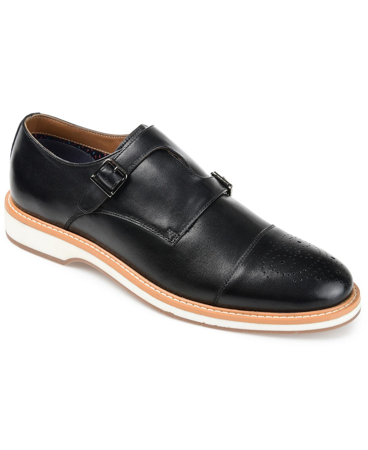 Мужские модельные туфли ransom cap toe monk strap Thomas & Vine, черный
Мужские модельные туфли ransom cap toe monk strap Thomas & Vine, черный