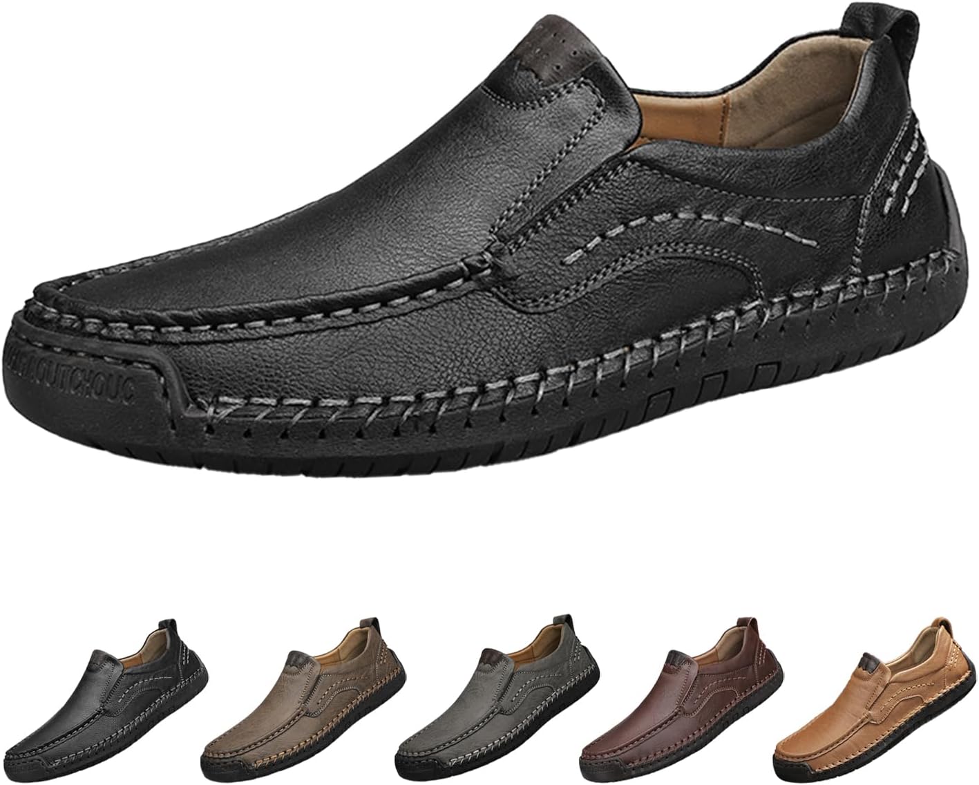 Мужские повседневные туфли с отделкой слип-он для вождения, удобные с памятью формы, ручная строчка, нескользящие мокасины на плоской подошве из кожи Hneowgn, черный
Мужские повседневные туфли с отделкой слип-он для вождения, удобные с памятью формы, ручная строчка, нескользящие мокасины на плоской подошве из кожи Hneowgn, черный