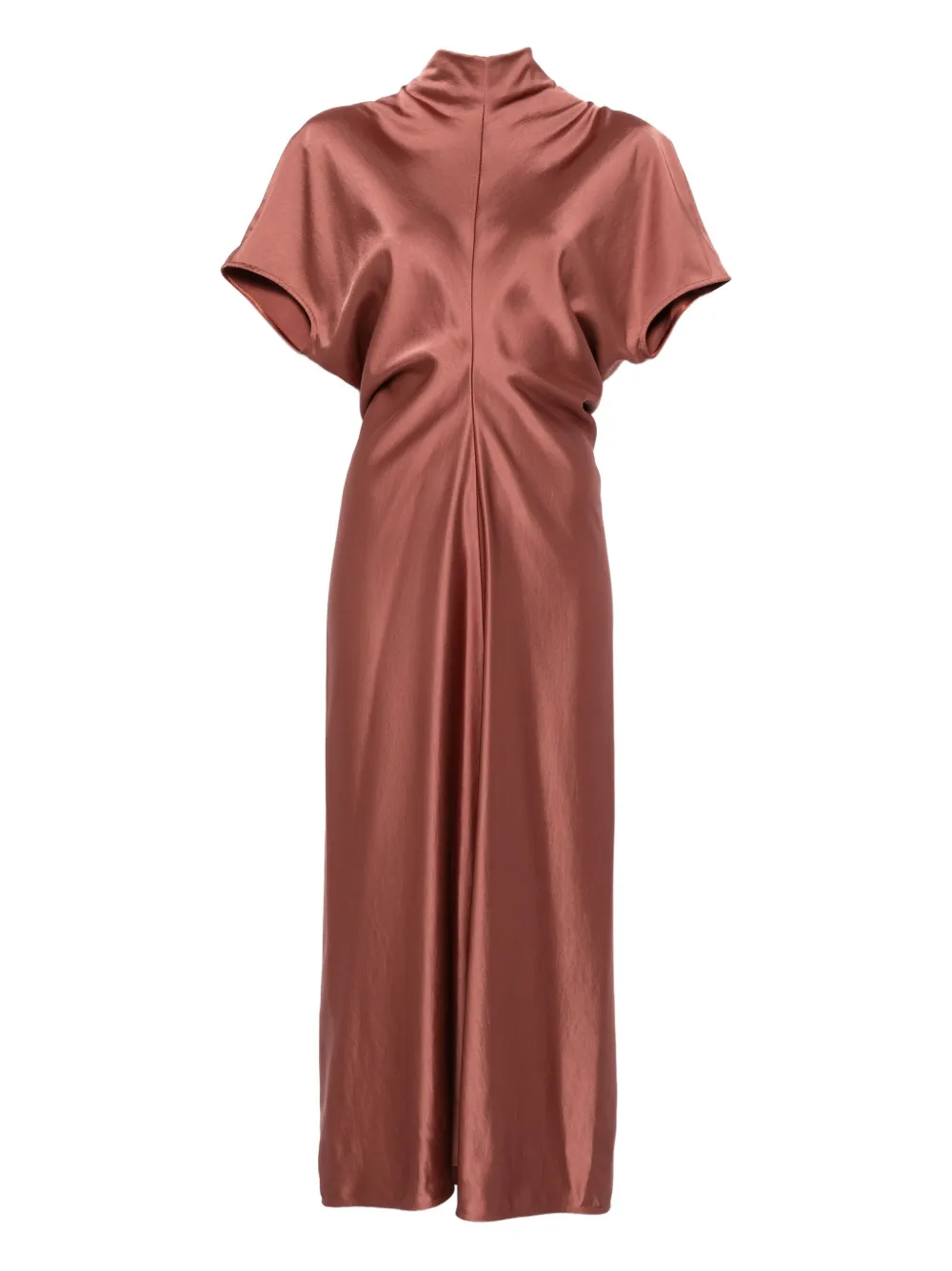 Платье миди с воротником-стойкой Federica Tosi, оранжевый
Платье миди с воротником-стойкой Federica Tosi, оранжевый