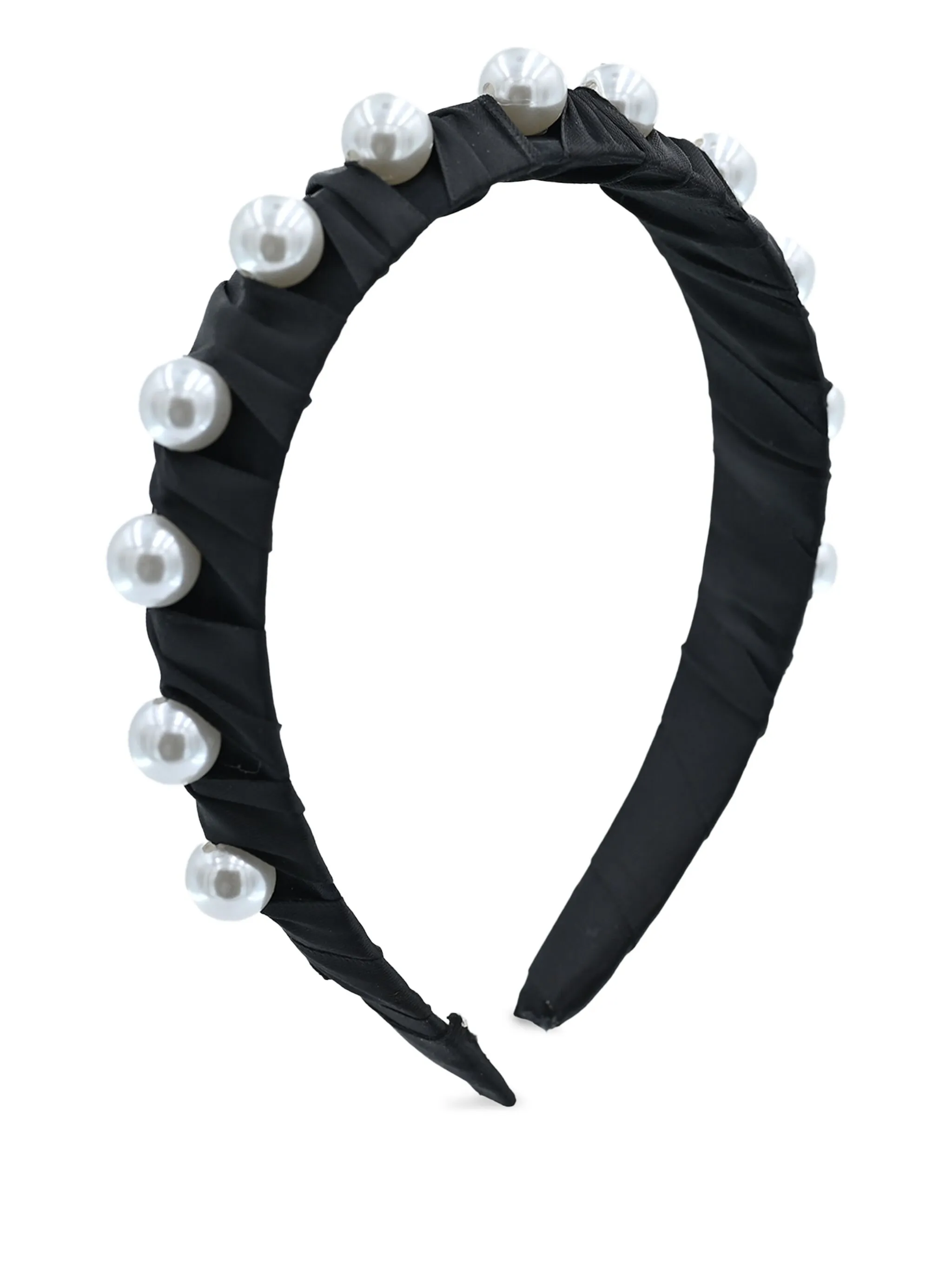 Ободок с искусственным жемчугом Mimi Tutu, черный
Ободок с искусственным жемчугом Mimi Tutu, черный