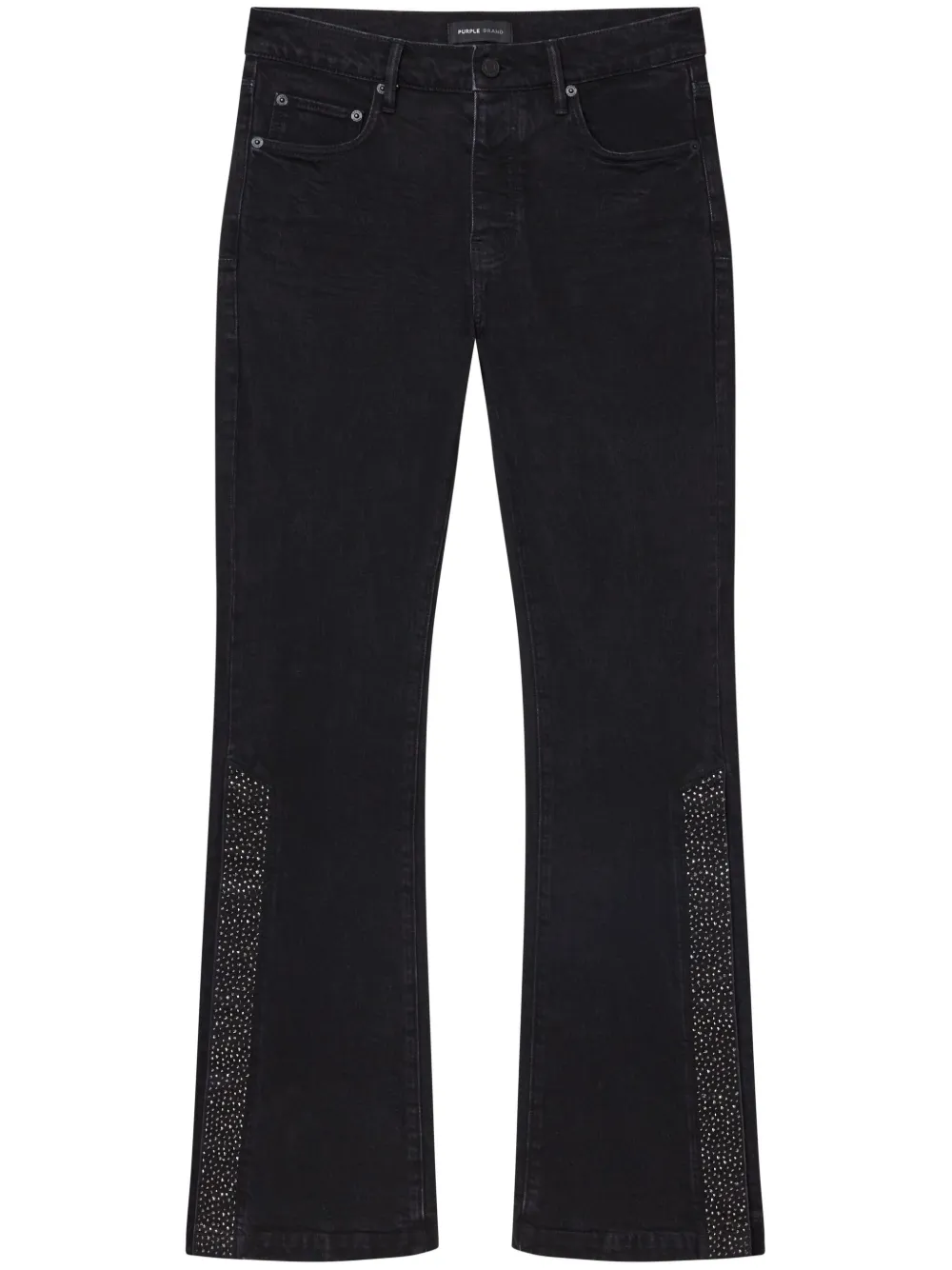 Расклешенные джинсы P067 Purple Brand, черный
Расклешенные джинсы P067 Purple Brand, черный