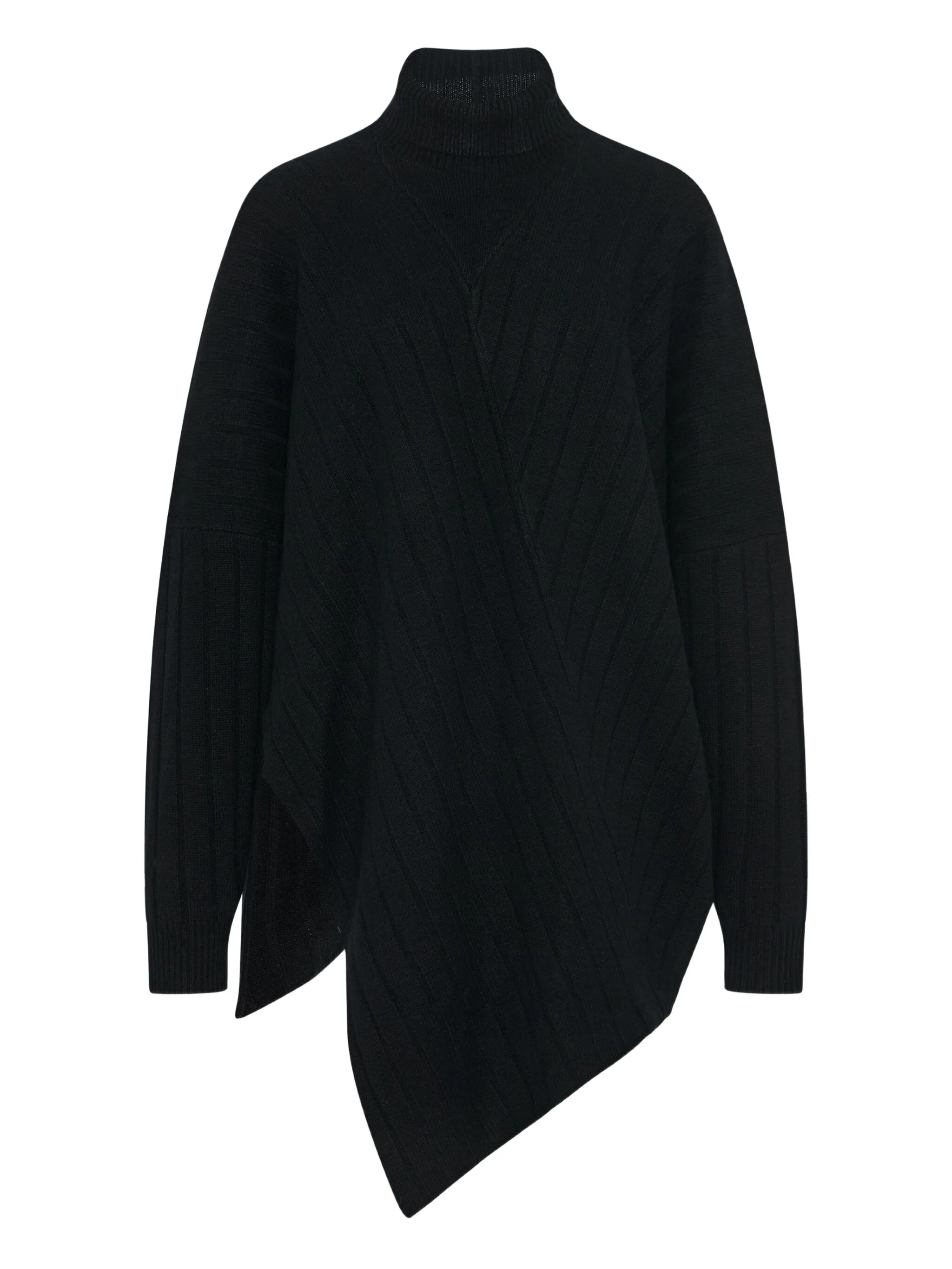 Свитер в рубчик с высоким воротником Rosetta Getty, черный
Свитер в рубчик с высоким воротником Rosetta Getty, черный