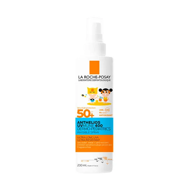 Солнцезащитный спрей для детей Anthelios Dermo-Pediatric Spray Invisible Spf50+ La Roche Posay, 200 ml
Солнцезащитный спрей для детей Anthelios Dermo-Pediatric Spray Invisible Spf50+ La Roche Posay, 200 ml