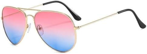 Солнцезащитные очки с двойной перемычкой, женские и мужские, оправа из сплава, линзы с градиентом цвета "океан", золотистые, розовые, синие, один размер MTZJH, One Color
Солнцезащитные очки с двойной перемычкой, женские и мужские, оправа из сплава, линзы с градиентом цвета "океан", золотистые, розовые, синие, один размер MTZJH, One Color