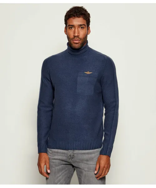 Водолазка Regular fit Aeronautica Militare, синий
Водолазка Regular fit Aeronautica Militare, синий