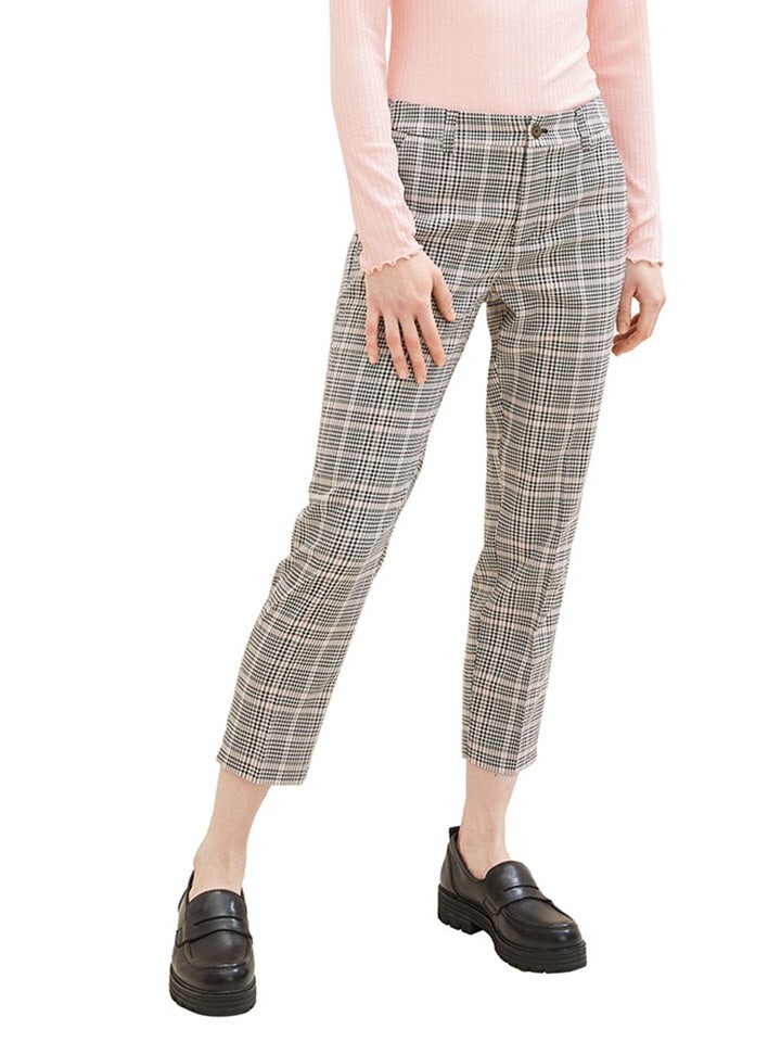 Тканевые брюки TOM TAILOR Denim, цвет grau/beige
Тканевые брюки TOM TAILOR Denim, цвет grau/beige