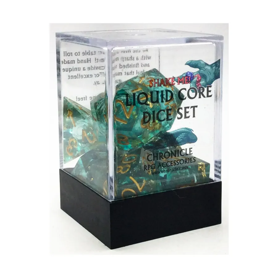 Поли-набор «Расплавленный мурлык» (7), Liquid Core Dice
Поли-набор «Расплавленный мурлык» (7), Liquid Core Dice