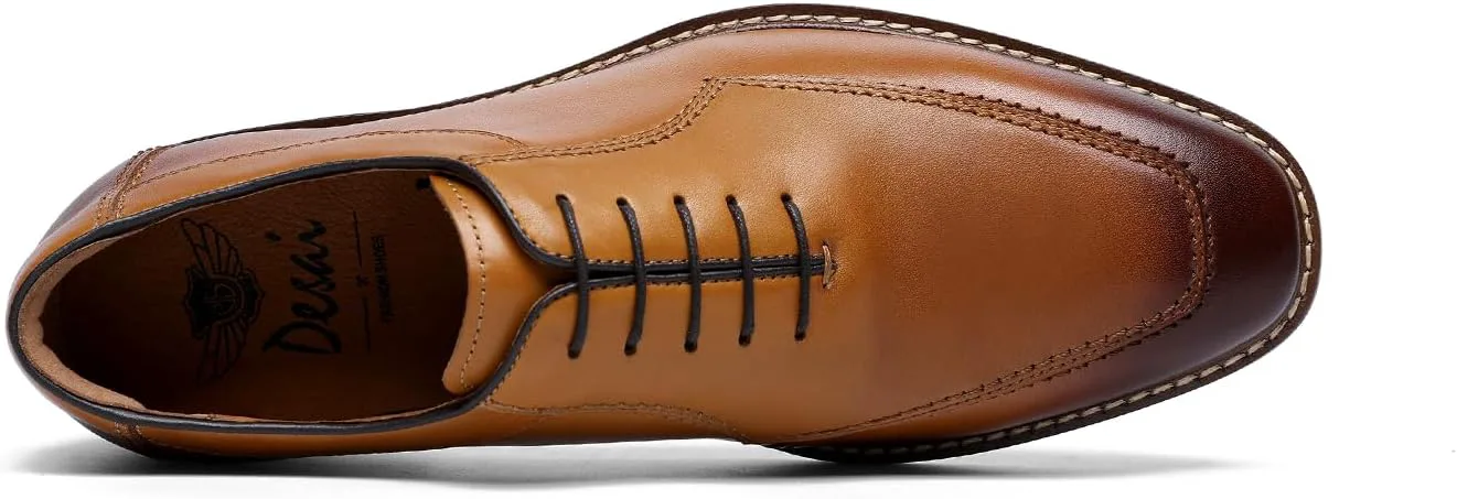 Мужские классические туфли оксфорды из натуральной кожи для мужчин, удобные формальные деловые с шнуровкой, без складок, мужская обувь DESAI, желтый
Мужские классические туфли оксфорды из натуральной кожи для мужчин, удобные формальные деловые с шнуровкой, без складок, мужская обувь DESAI, желтый