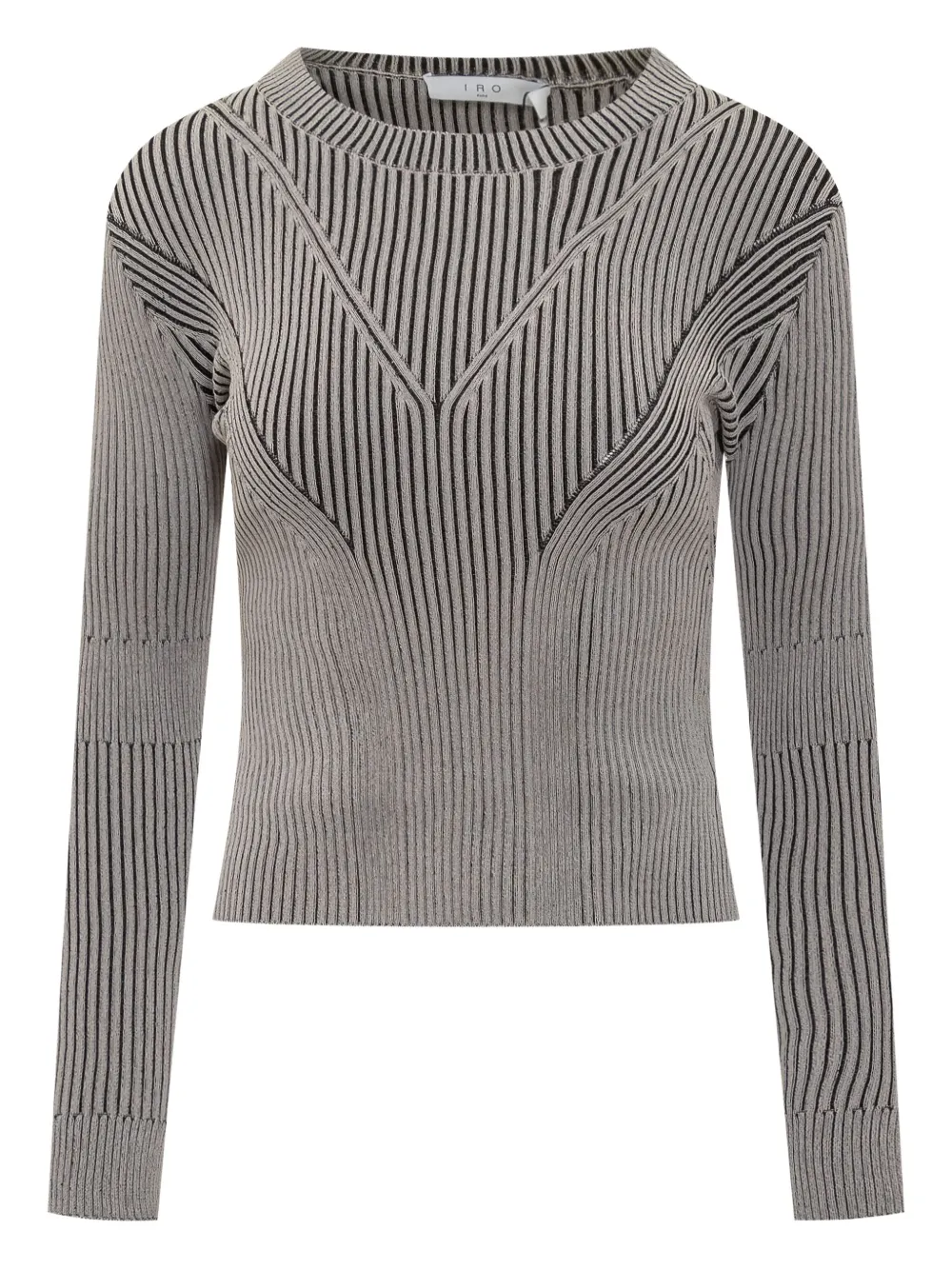 Футболка в рубчик IRO, черный 
Футболка в рубчик IRO, черный