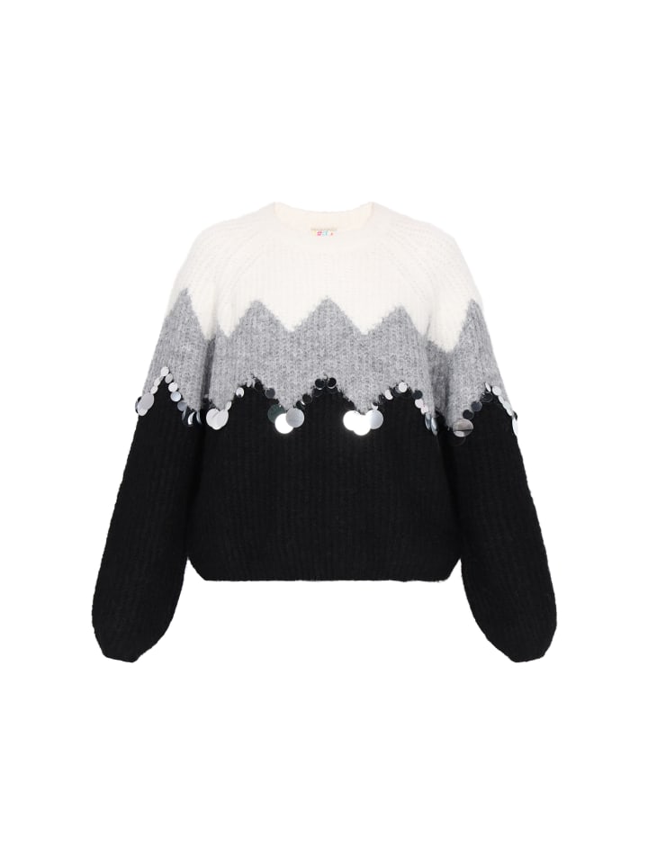 IZIA Женский свитер черного и серого цвета
IZIA Женский свитер черного и серого цвета