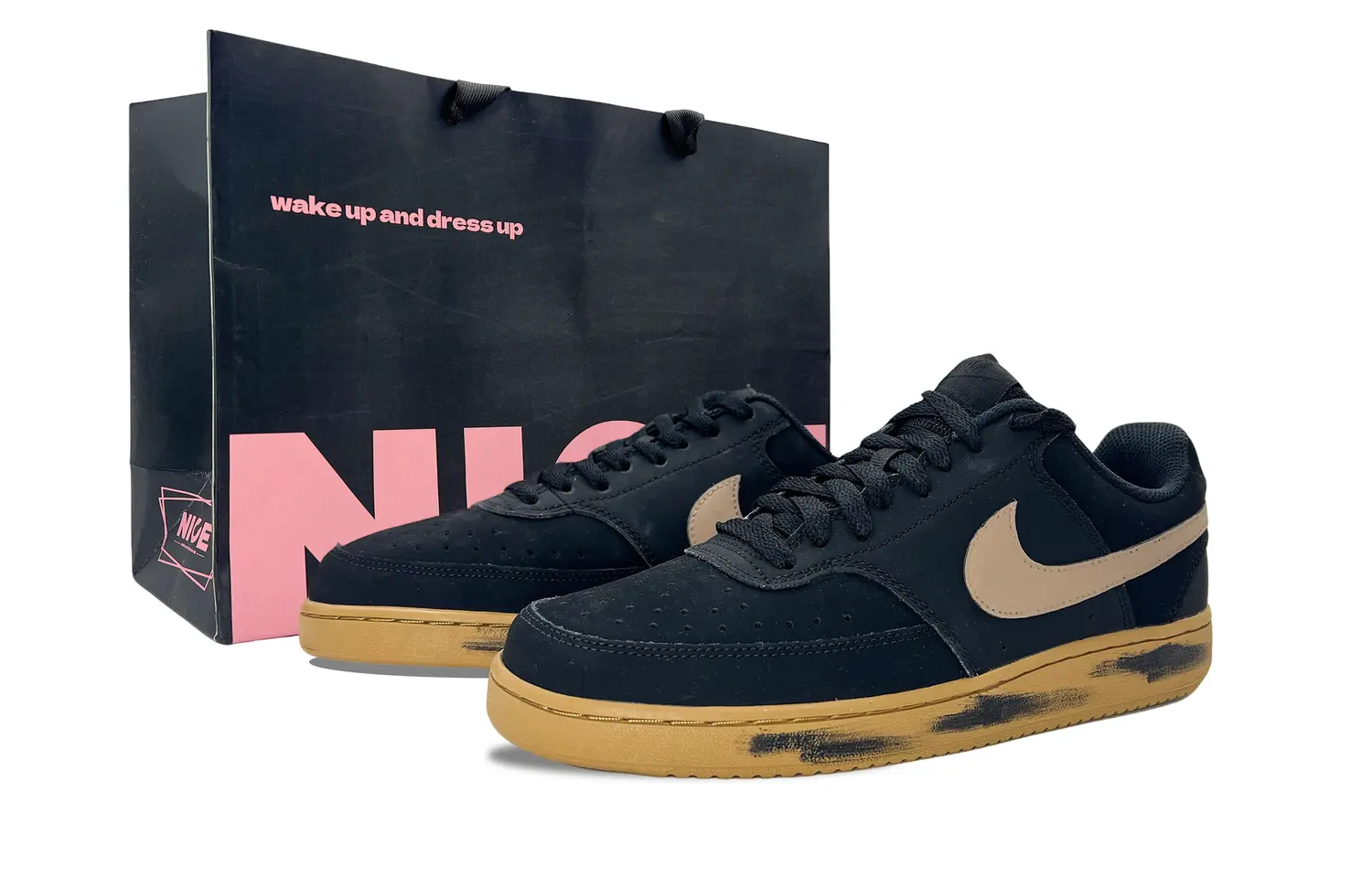 Nike Court Vision 1 амортизация, износостойкие низкие кроссовки для скейтбординга мужские black
Nike Court Vision 1 амортизация, износостойкие низкие кроссовки для скейтбординга мужские black