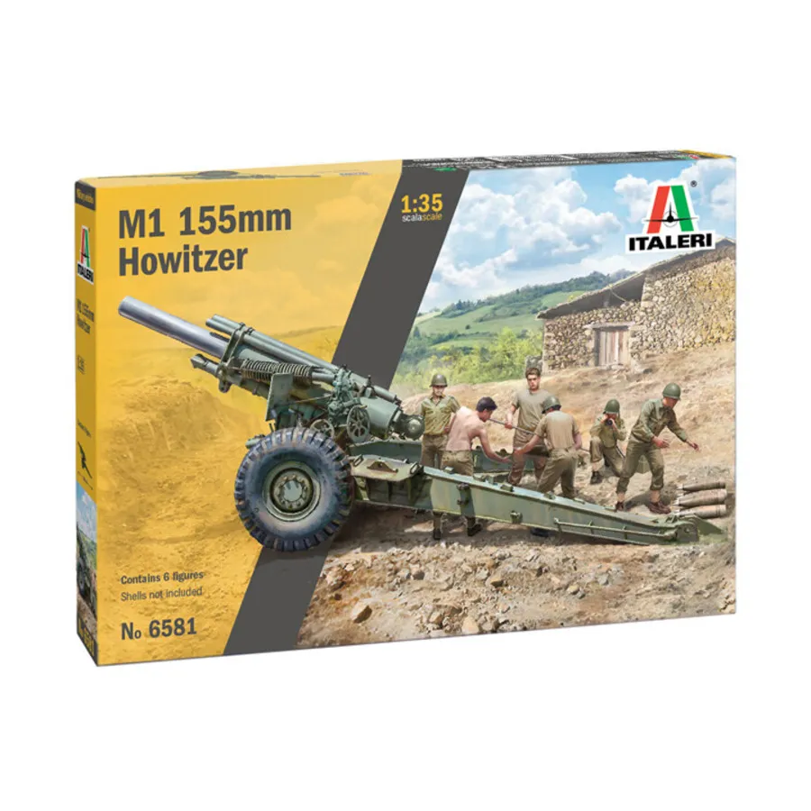 155-мм гаубица М1, Military Vehicles (1:35) (Italeri)
155-мм гаубица М1, Military Vehicles (1:35) (Italeri)
