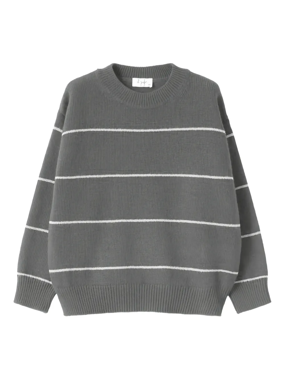 Полосатый свитер Il Gufo, серый
Полосатый свитер Il Gufo, серый