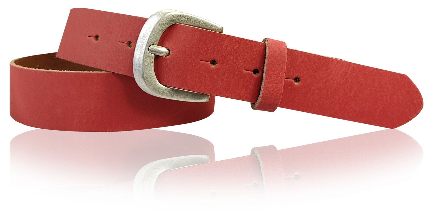 Кожаный ремень FRONHOFER, красный
Кожаный ремень FRONHOFER, красный